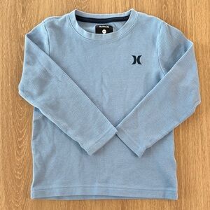 Hurley Kids Light Blue Long Sleeve Tee